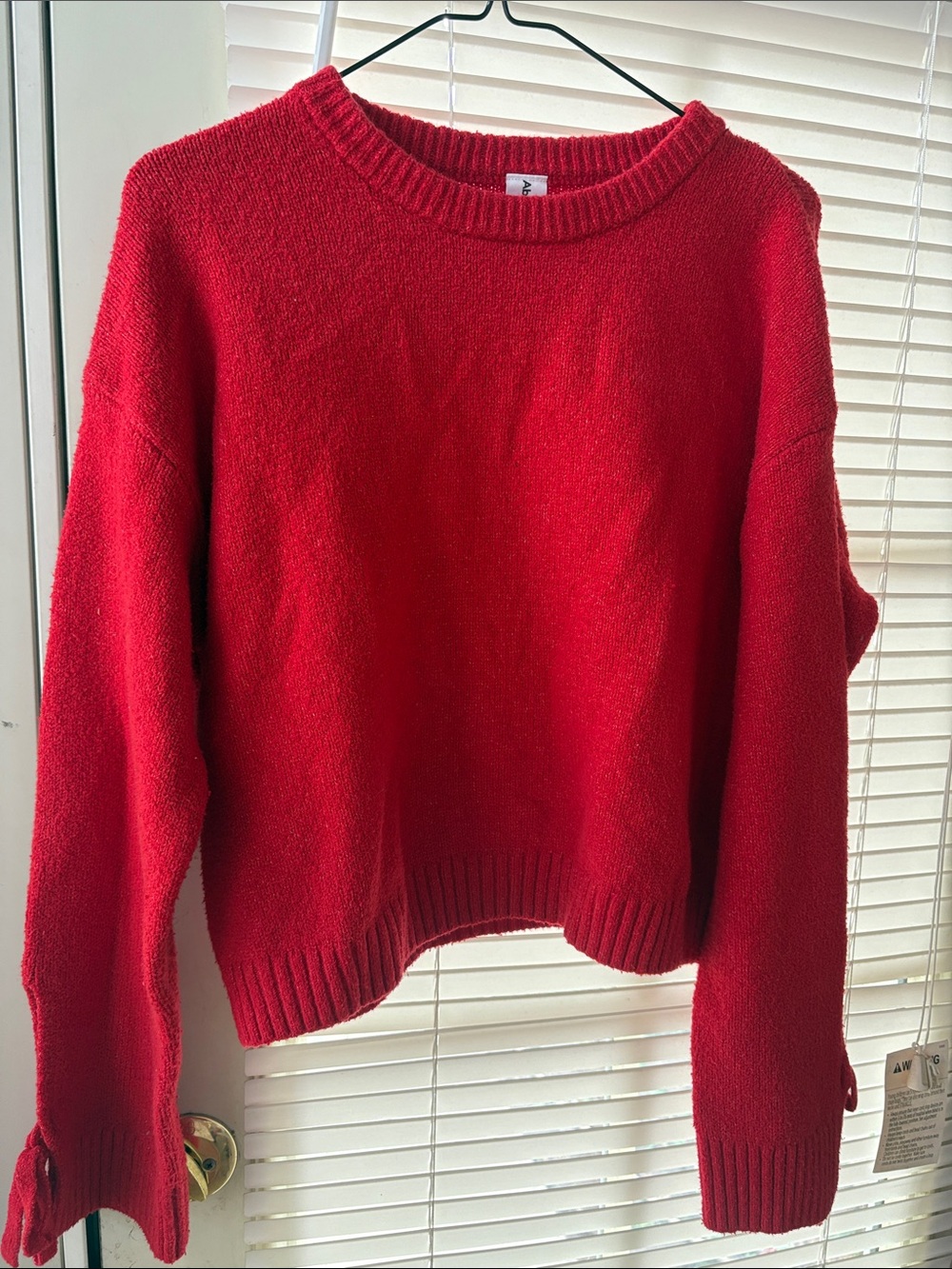 Abound Red Crewneck Sweater
